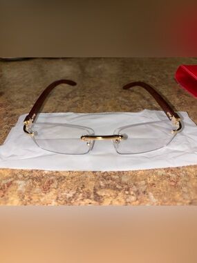 SLNP Gallery Rimless Frames Clear